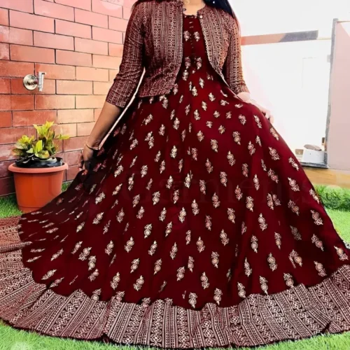 China Linen Fabric Long Kurti
